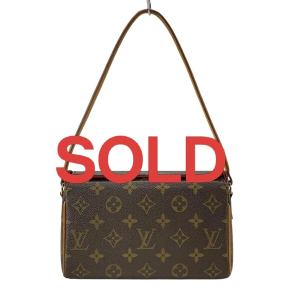 LOUIS VUITTON Recital Monogram -Handbag Monogram Canvas 840-062025 - Picture 1 of 14